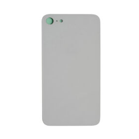 Capac Spate Compatibil cu Apple iPhone 8 - Alb, Gaura Mare