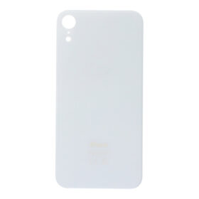 Capac Spate Compatibil cu Apple iPhone XR - Alb, Gaura Mare
