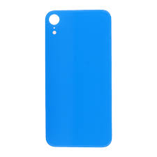 Capac Spate Compatibil cu Apple iPhone XR - Albastru, Gaura Mare