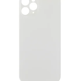 Capac Spate Compatibil cu Apple iPhone 11 Pro - Alb, Gaura Mare