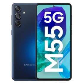 Telefon Mobil Samsung Galaxy M55 5G, 8 GB, 256 GB, Denim Black