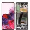 Ecran Display KUFLY Compatibil Samsung Galaxy S20 Plus G985F/G986 - Negru, OLED