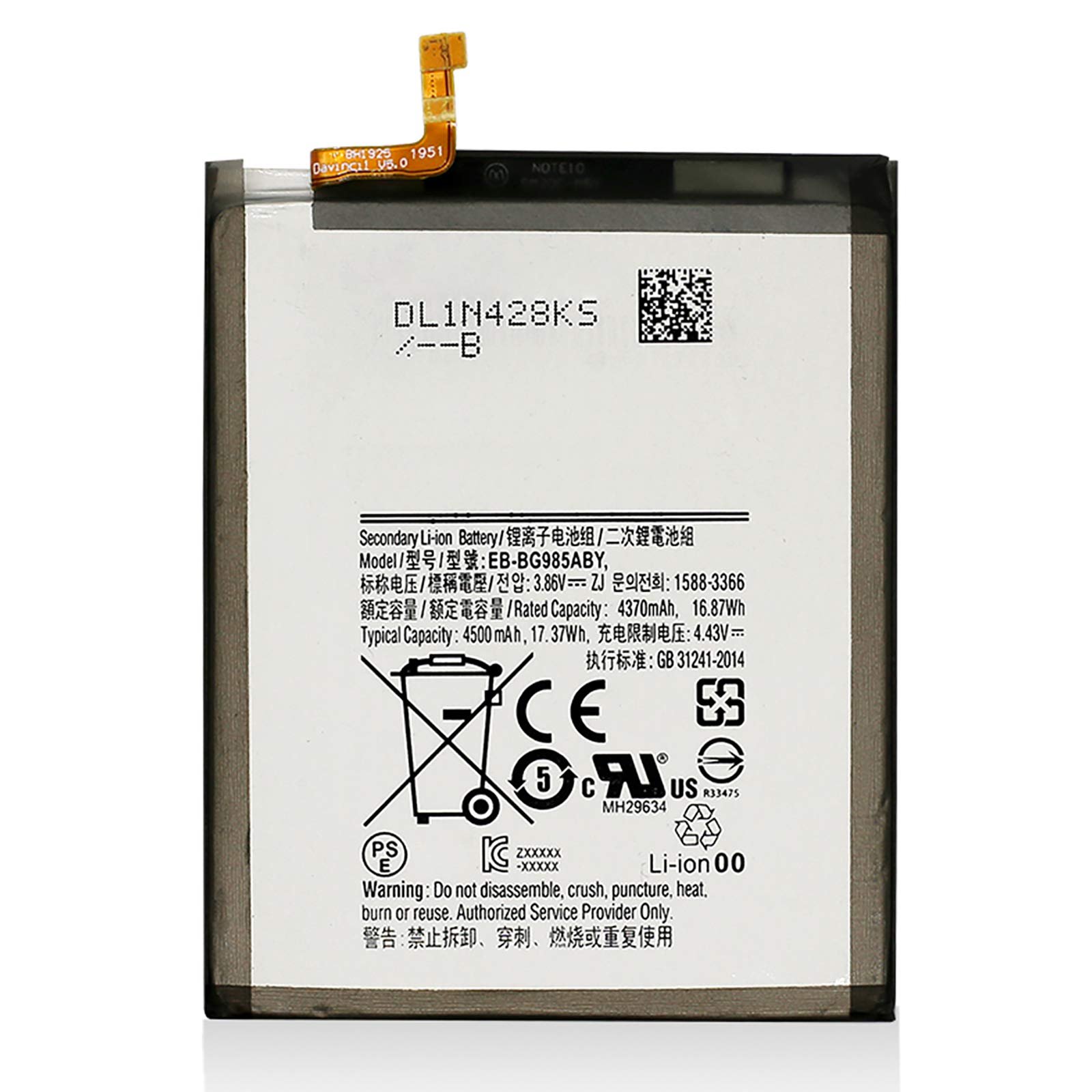 Acumulator Baterie Samsung Galaxy S20+ Plus 5G G986 / S20+Plus G985, EB-BG985ABY