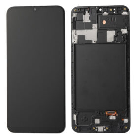 Ecran Display cu Ramă Compatibil cu Samsung Galaxy A20 (A205), OLED