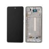 Ecran Display cu Ramă Samsung Galaxy A55 OLED, Negru