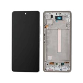 Ecran Display cu Ramă Samsung Galaxy A55 OLED, Negru