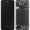 Ecran Display Compatibil cu Samsung Galaxy A71 (A715), InCell – cu Ramă, Negru