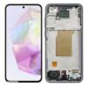 Display Compatibil Samsung Galaxy A35 – Cu Ramă, InCell, Negru