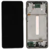 Display Compatibil Samsung Galaxy A33 5G (A336), Negru, INCELL – Cu Rama