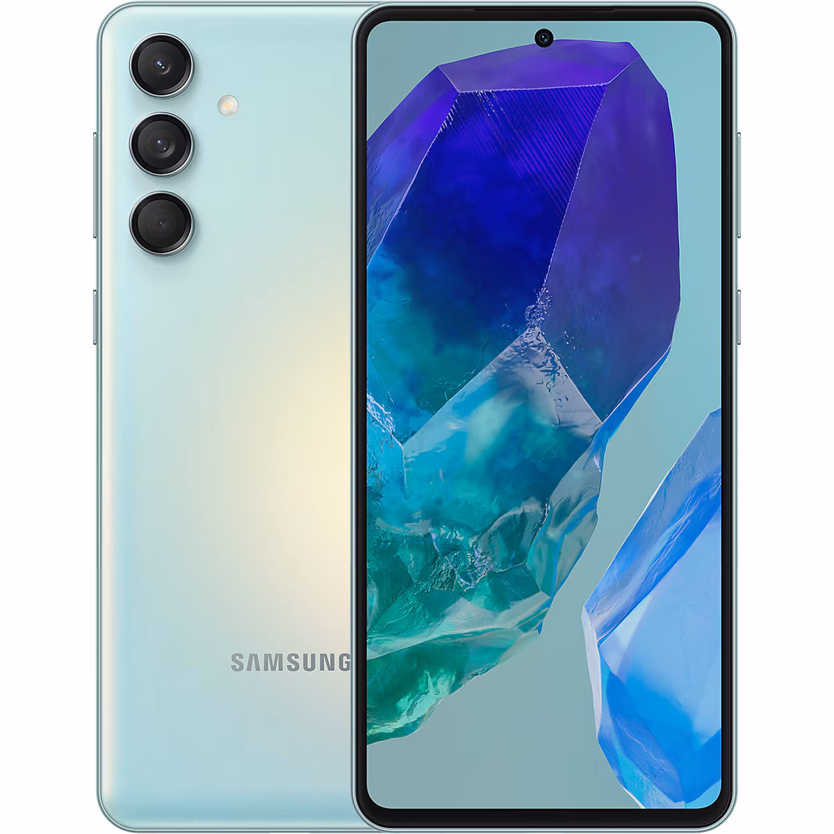 Telefon Mobil Samsung Galaxy M55 5G, 8 GB, 256 GB, Light Green