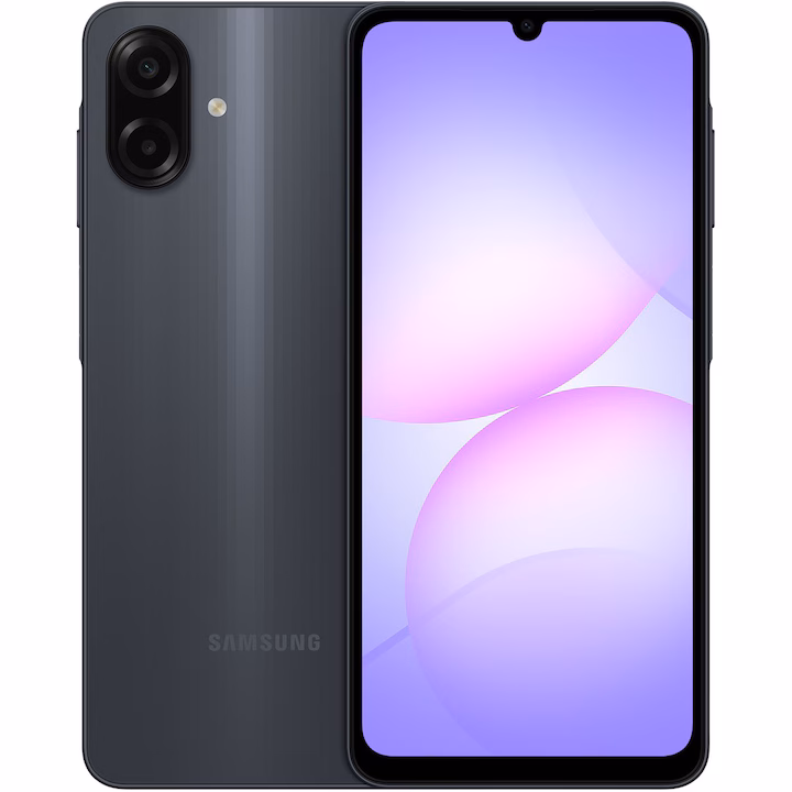 Samsung Galaxy A07, Dual SIM, 4GB RAM, 128GB, Black