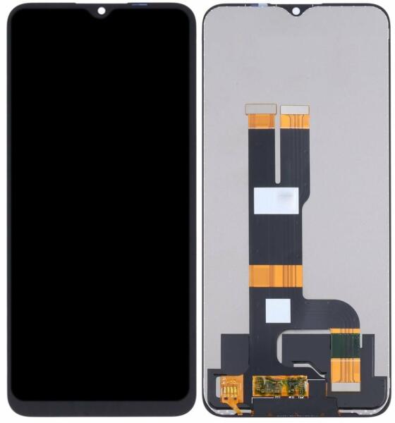 Ecran Display Compatibil Realme C33 / Realme C30 / Narzo 50i Prime 4G – Fără Ramă, Negru