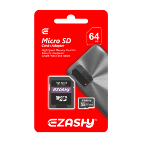 Card Memorie Micro SD 64GB Ezashy + Adaptor SD