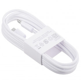 Cablu Date și Încărcare USB-C la USB-C Samsung EP-DW767, 25W, 1.8m, Alb