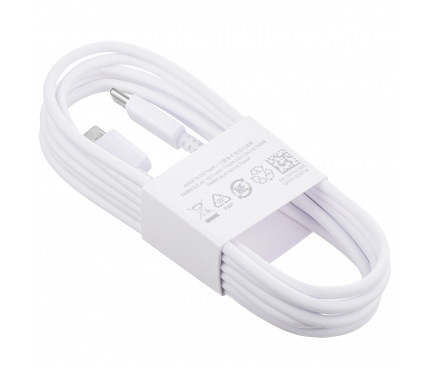 Cablu Date și Încărcare USB-C la USB-C Samsung EP-DW767, 25W, 1.8m, Alb
