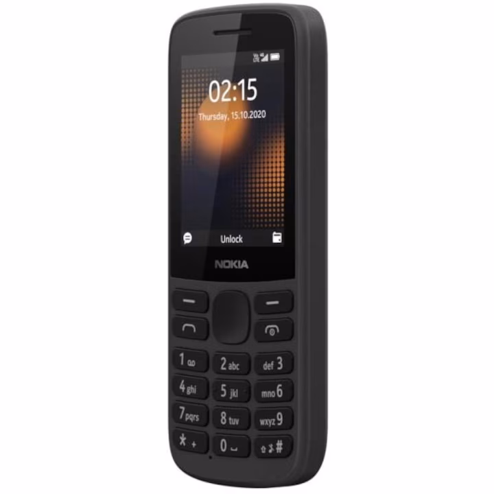 Telefon mobil Nokia 215, Dual SIM, 4G, Negru - imagine 4