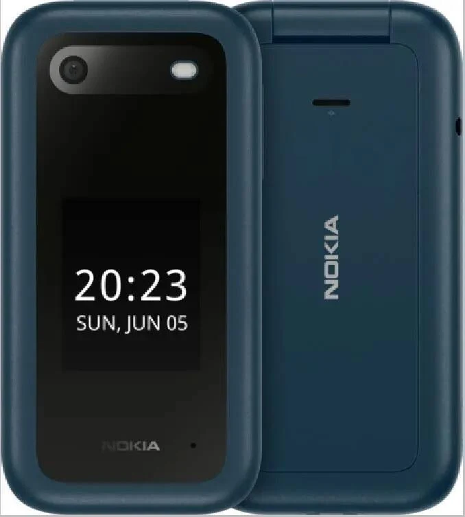 Telefon mobil Nokia 2660 Flip, Dual SIM, 4G, Albastru