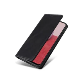 Husă Flip Leather » Samsung A17 (A176), Deluxe, Magnetic Wallet, Black