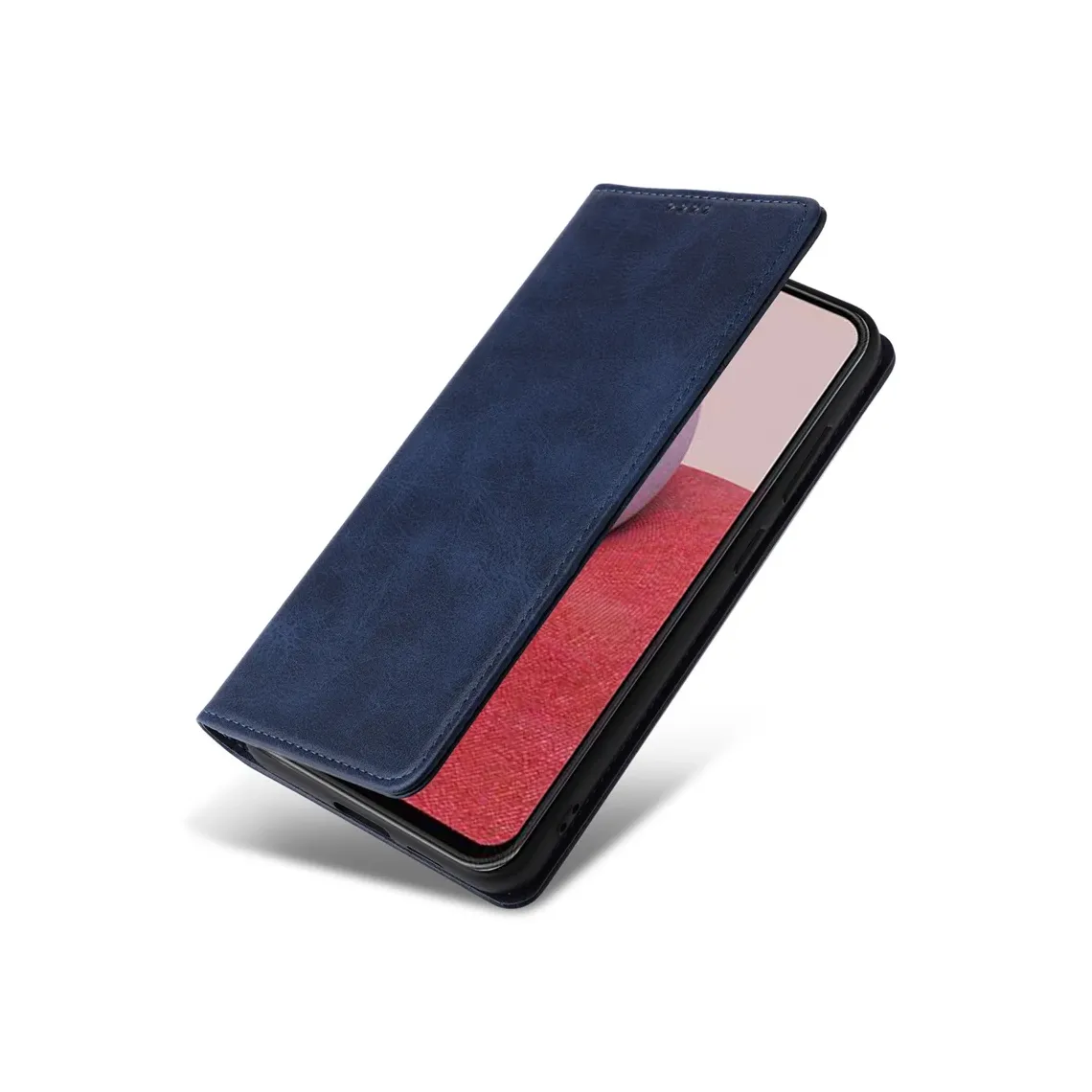 Husă Flip Leather » Samsung A17 (A176), Deluxe, Magnetic Wallet, Navy Blue