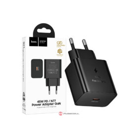 Hoco (N77) – Încărcător rețea GaN PD 45W, Fast Charger, Negru