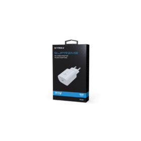 Încărcător de rețea Syrox PD25B – 25W, USB-C, Power Delivery
