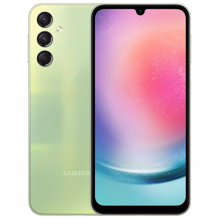 Samsung Galaxy A24 – 128GB / 8GB RAM – Dual SIM – 4G – Light Green