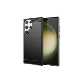 Husă Samsung S23 ULTRA ,METALL LOOK BLACK
