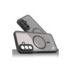 Husa  Samsung S25 (S931), Matte MagSafe, Frosted Gray / BLACK
