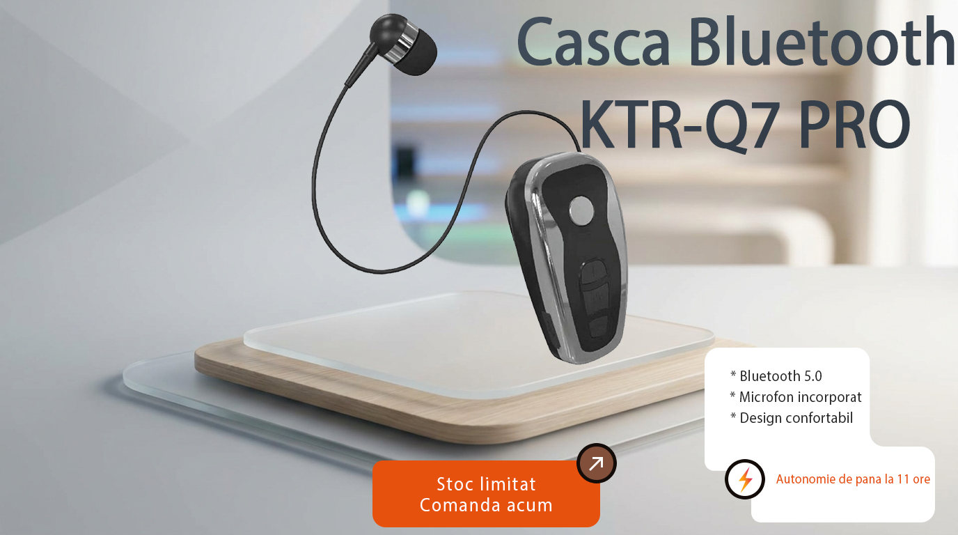 CASCĂ BLUETOOTH KTR-Q7 PRO