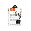 Casti Wireless, EarHook, BT 5.4, 60/500mAh, 8h, LED Digital, BLACK