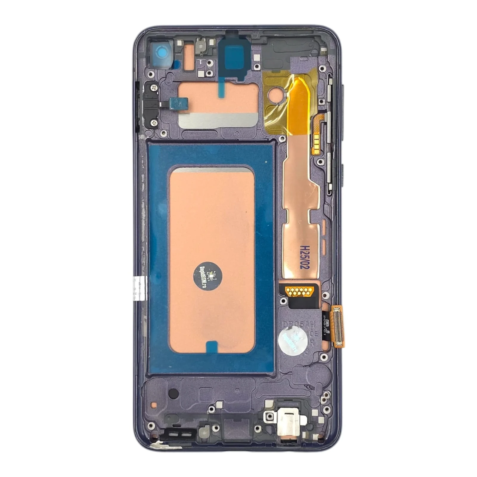 Display compatibil Samsung Galaxy S10e (G970), Incell, cu ramă, Negru