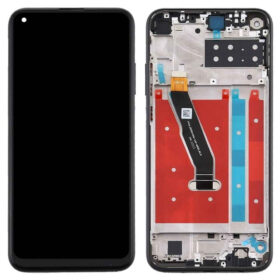 Display compatibil Huawei P40 Lite E / Huawei Y7p, cu ramă