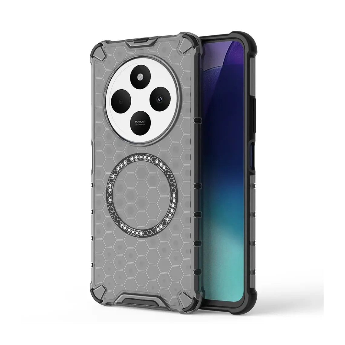 Xiaomi Redmi 14C - Husa MagCase, AntiDrop, Magnet | GREY