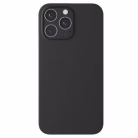 Husa Smooth Silicone, Interior din Microfibra, Apple iPhone 15 pro , black