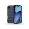 HUSA iPhone 17 Air, Husa, Grip, Microfiber, ShockProof | Navy BLUE
