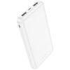 Baterie Externă Hoco J100A Power Bank – 20.000mAh, Alb