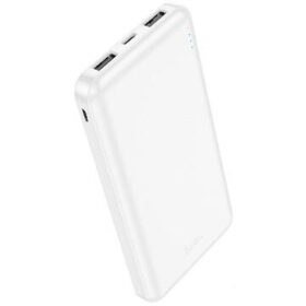 Baterie Externă Hoco J100A Power Bank – 20.000mAh, Alb