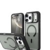 Husa iPhone 15 Pro, Heavy Grip, MagCase, CamBracket, BLACK