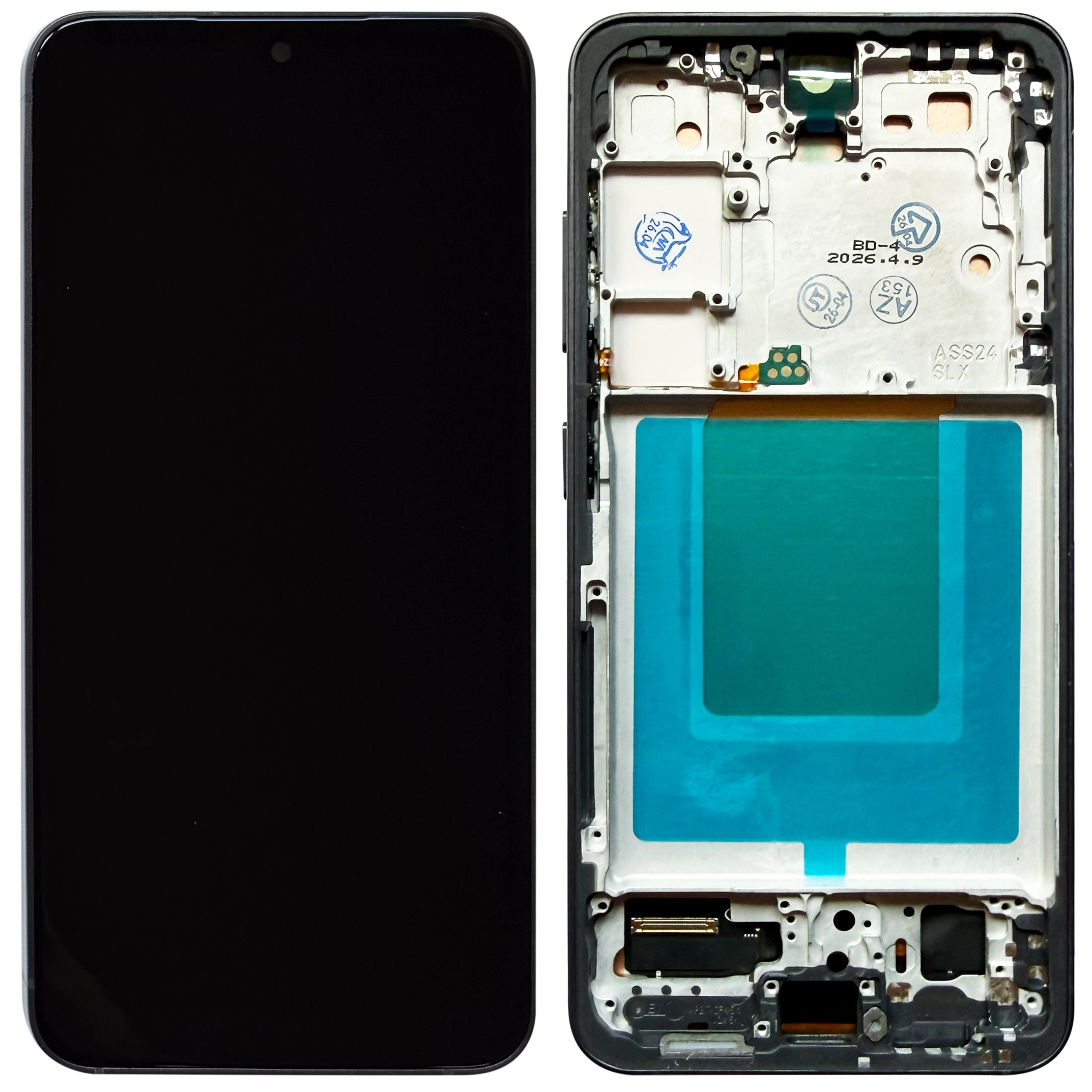 Display Compatibil Samsung Galaxy S24 – InCell, cu Ramă, Negru