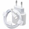 Adaptor Power 20W USB-C, cu cablu USB-C  Lightning, Alb