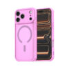 HUSA iPhone 17 Pro - Husa Matte, MagSafe, Frosted | Pink