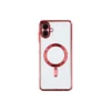 HUSA Samsung A07 (A076) (A075) - Husa MagPlating, Magnetica, Clear / RED