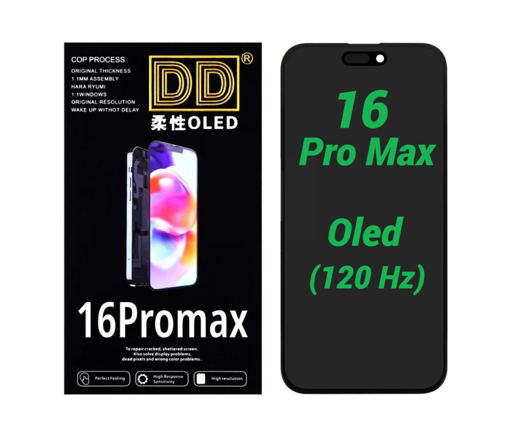 Display Compatibil Apple iPhone 16 Pro Max – OLED DD 120Hz