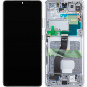 Display Samsung Galaxy S21 Ultra 5G G998 – TFT, cu Ramă, Argintiu