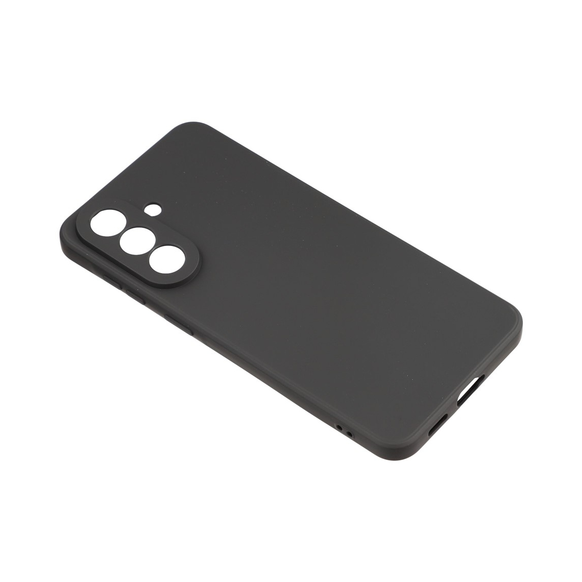 SoftTouch Samsung A37 (A376) - Husa Microfiber, TPU Soft | BLACK