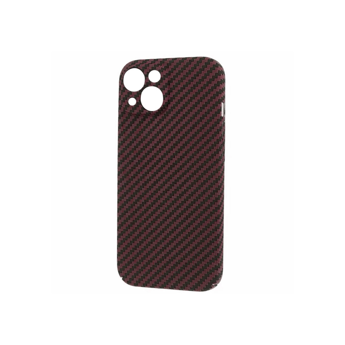 Husa iPefet Carbon, iPhone 11, Kevlar Pattern | Red