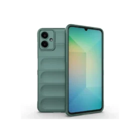 Samsung A06 (A065), Husa, Grip, Microfiber, ShockProof | Verde