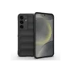 Samsung A55 (A556), Husa, Grip, Microfiba | Negru
