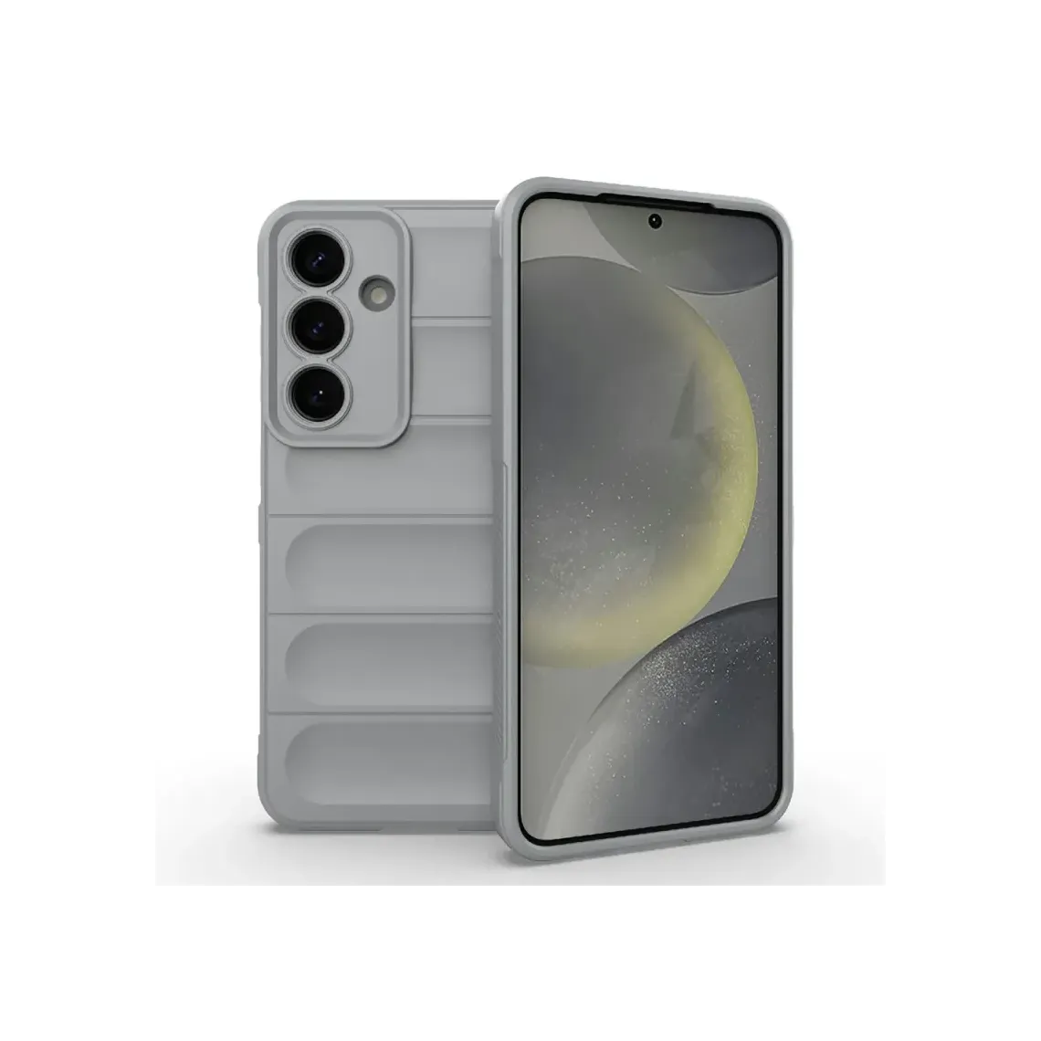Samsung S25 (S931), Husa, Grip, Microfiba | Gri