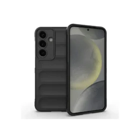  Samsung S25 (S931), Husa, Grip, Microfiba | Negru